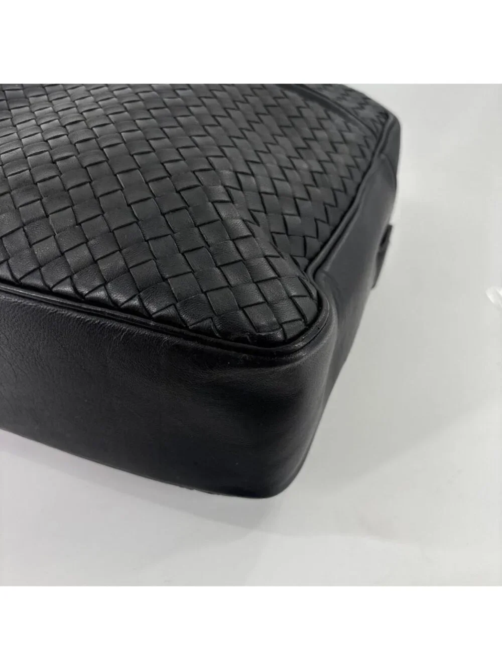 Bottega Veneta Super Intretchart Business Bag Black